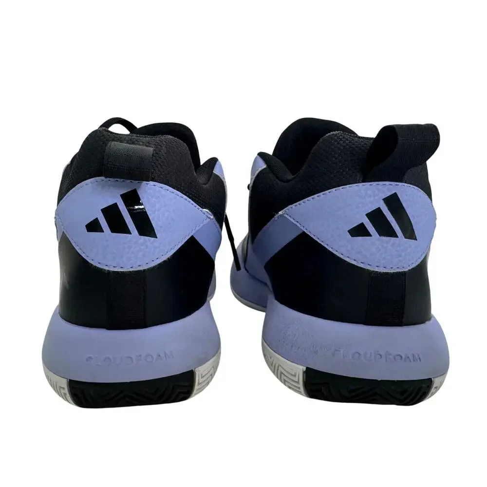 Adidas Basketball Shoes Purple and Black Youth size 6 Women's 7.5